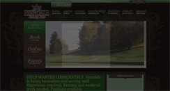 Desktop Screenshot of ferndalegolfcourse.com