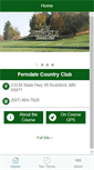 Mobile Screenshot of ferndalegolfcourse.com